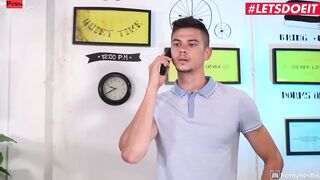HORNYHOSTEL - Long Boobed Claudia Bavel Ends Up Fucking Long Dick For Directions - LETSDOEIT