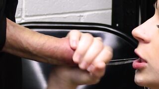 Teen thief got an agreement on cops cock