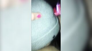 Goddess 19 year mature Gf giving super sexy blowjob and swallowing