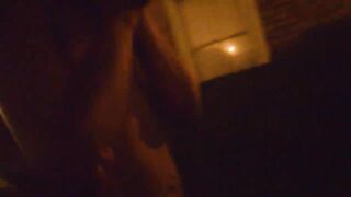 Foxy goes booty naked in public for anyone to see