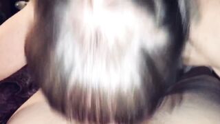 Grandma sure Loves Blowing Dick! Listen to how Happy she