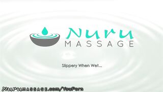 Krissy Lynn Teaches teenagers Year Mature Nuru Massage with Hung Client