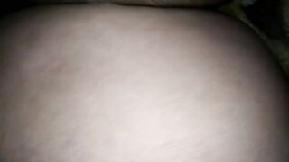 Big butt bushy snatch of my girlfriend close up