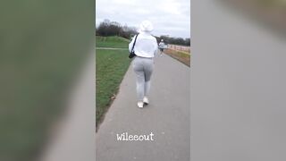Fat Ass Jiggly Booty - Pawg Wedgie VPL