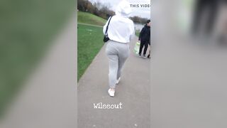 Fat Ass Jiggly Booty - Pawg Wedgie VPL