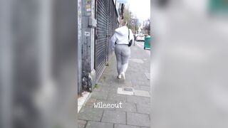Fat Ass Jiggly Booty - Pawg Wedgie VPL