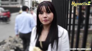 CarneDelMercado - Juanita Chia babe Colombian Dark Hair Bounces Her Big Ass