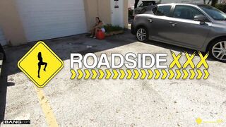 Roadside - Beauty Latina Plays With Hot Car Mechanic For Discount