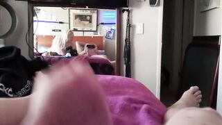Jordan Starr gives Mikey McLovin a hand job and far
