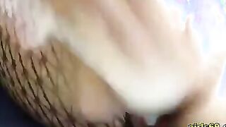 Hot Stepsister fucks her creamy pussy