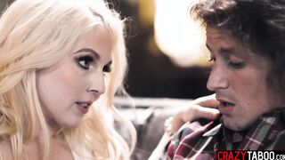 Christie Stevens rode big cock stepson