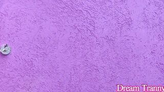 A Guy's Fantasies Cum True When He Fucks Transsexual Marcelle Herrera inside the Booty