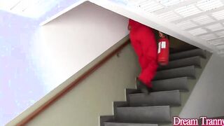 Adorable Tgirl Babi Aydal Invites a Bro Up to Banged! Her