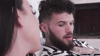 Super sexy shemale Kasey Kei anals a guy