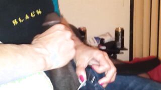 Mature lady sucking bbc and drink cum