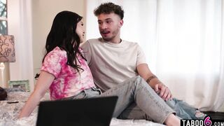 Tiny Asian teen sneaky sex with the BF