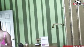 Anal sex with a long tit dark hair skank into fishnet pantyhose