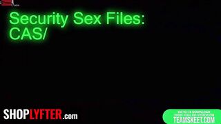 Fit Thief With Pierced Nipples Veronica Church Gaggs On Security Officer's Fat Dick - Shoplyfter