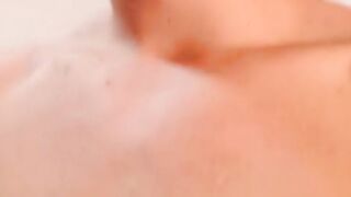 Handsome fitted dude wanking big cock