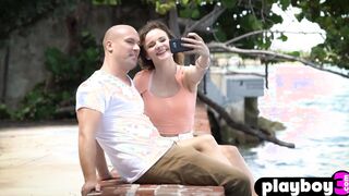 Beautiful morning sex with hot teen