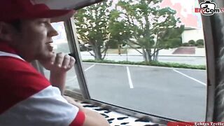 Petite blonde cheerleader 19 year mature pick up for sex in a car