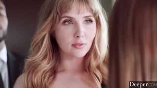 Deeper. Laney & Troy have insane three-way with Lena Paul