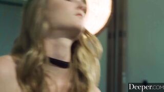 Deeper. Naomi & Ashley have insane three-way at photoshoot
