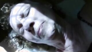 Granny Passion mouth open