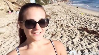 sexy from the beach getting shafted hard