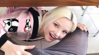 DOEGIRLS - (Mary Rock) - Sensual 19 Yo Home Alone Strokes Her Tight Pussy To Climax