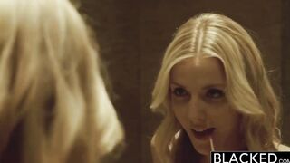 BLACKED - Crazy Hot Blonde Karla Kush Takes Large Black Cock