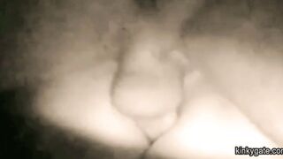 Anal BDSM fucking in the dark