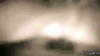 Anal BDSM fucking in the dark