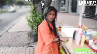 CARNEDELMERCADO - (Laura Montenegro, Pedro Nel) - hot Latina milf Tries Porn And Loves It