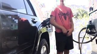 Caught at tha gasstation