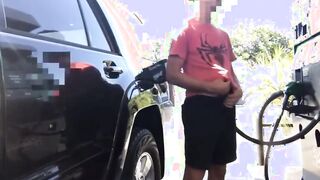 Caught at tha gasstation