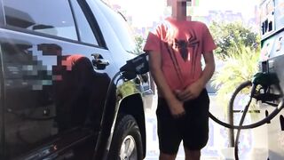 Caught at tha gasstation