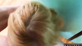 Cute Stepsister Hard Deepthroat and Oral