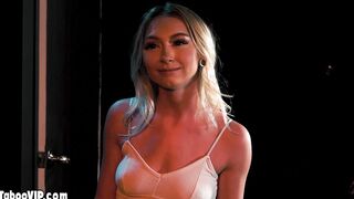 Teen stepsisters made sweet lesbian love