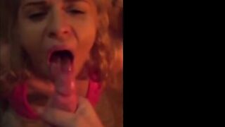 Girlfriend loves when he cums on her