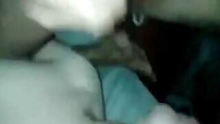 He licks her ass and then sucks