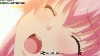 Hentai guy fucks beautiful busty teens
