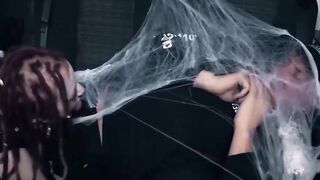 LETSDOEIT - (Jezzicat, Jason Steel) - Halloween With Turned On Possessed Slut Fucks A Big Cock In The Car