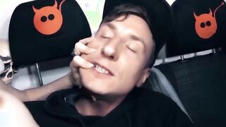 LETSDOEIT - (Jezzicat, Jason Steel) - Halloween With Turned On Possessed Slut Fucks A Big Cock In The Car