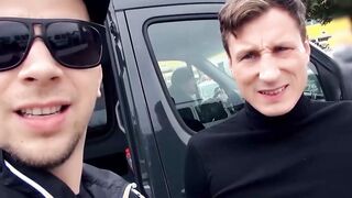 LETSDOEIT - (Jezzicat, Jason Steel) - Halloween With Turned On Possessed Slut Fucks A Big Cock In The Car