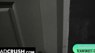 Turned On Blonde Barely Legal Receives Step Daddy's Meat Injection During Quarantine To Release The Tension