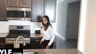 Bored Stepson Needs Some Distraction With Milf Alexis Zara During Lockdown