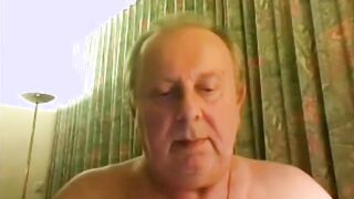 grandpa cum on webcam 4