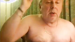 grandpa cum on webcam 4