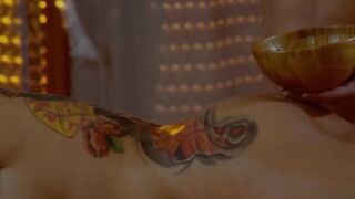 RELAXXXED - Halloween Oiled Massage For Long Titties Blonde Kayla Green - LETSDOEIT